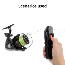 3.5m/s Electric fishing line stripper removes old fishing strip braided line fishing tools For fishing supplies