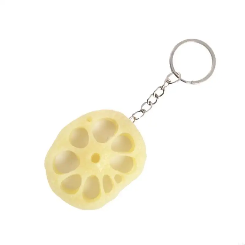 4 шт -штук кукурузной ключей и моделирование пищи Keyrings Car Key Chain Декоративная ключа