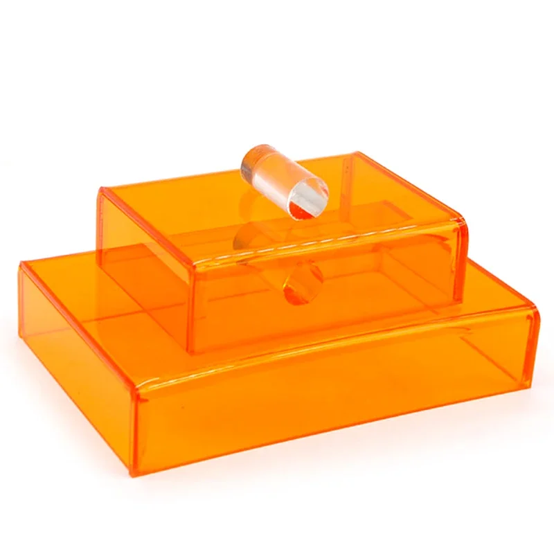 

NIGF 1 шт., коробка для затенения из смолы, эстетическая защитная крышка, пластиковая светонепроницаемая коробка для хранения материалов для полости рта