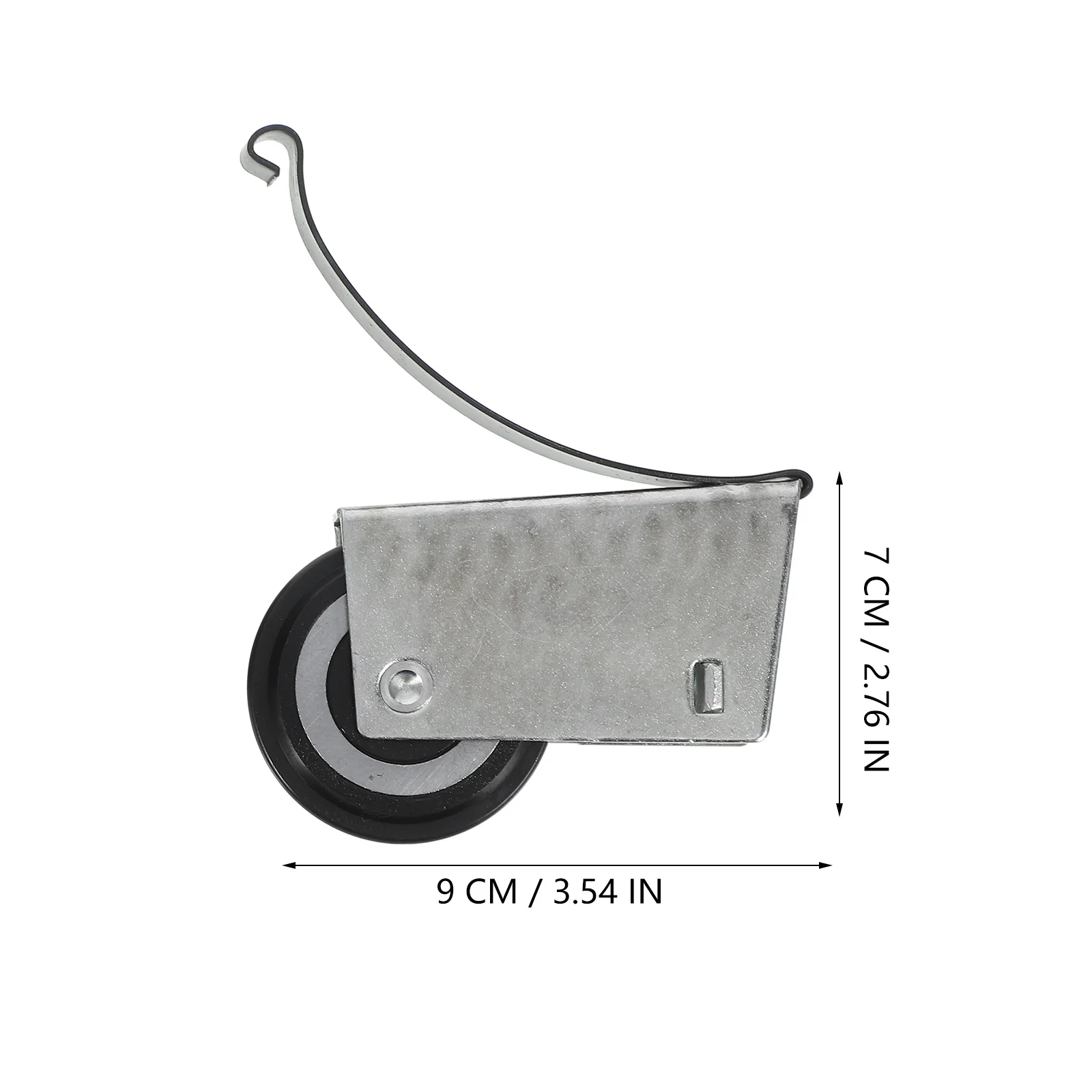 

1Set Sliding Door Rollers Metal Pulley Cabinet Guide Roller Bearings for Cupboard Barn Kitchen Bathroom Patio Door Rollers