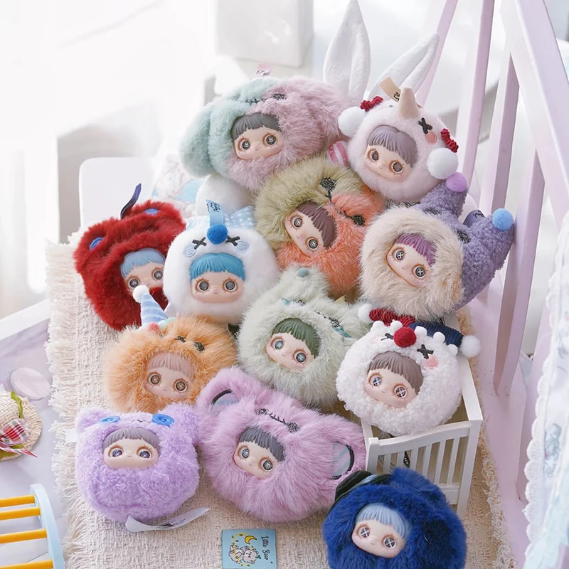 

Maymei натуральная сумасшедшая цирковая слепая коробка плюшевая кукла Kawaii рюкзак кулон Коллекционная игрушка для девочек идеальный рождественский подарок