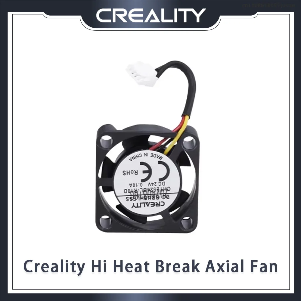 

Creality Hi Heat Break Axial Fan Creality Hi Original Axial Fan_2510_24V_13000_L30 3d Printer Accesoires New 3d Printer Parts