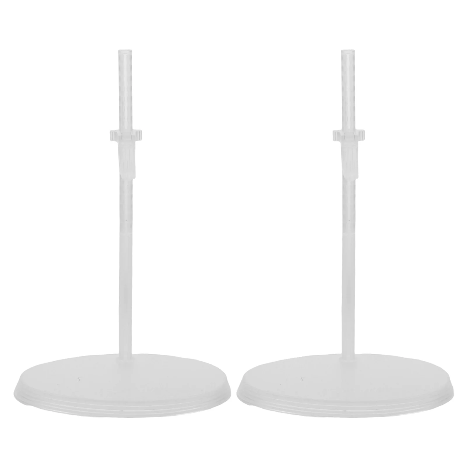 

2Pcs Adjustable Action Figure Stand Retractable Support Base for Posing 16 Scale Display Holder Stable Figure Support