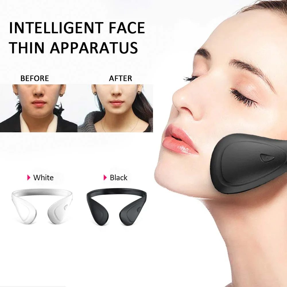 V-Face Shaping Massager EMS Trillingen Facial Lifting Massager Microstroom Face Lift Machine Afslanken Dubbele Kin Reducer