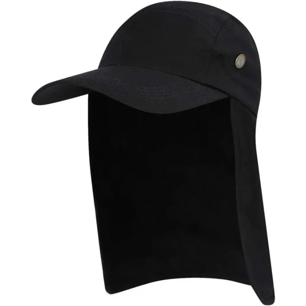 Outdoor Hiking, Travelling Fishing Hat,Sun Cap with Sun Protection and Neck Flap,for Man and Women  UV Resistant Hat New