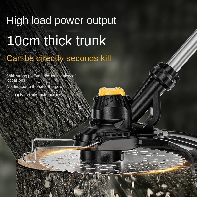 Lithium Battery Brushless Lawn Mower Multi-Function Small Home Handheld Charging Weed Killer Desbrozadora Batería 충전식예초기
