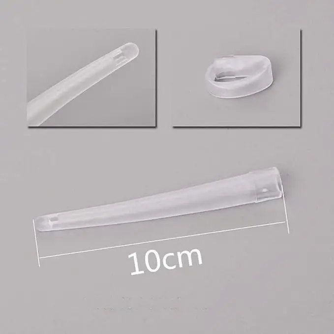 10 cm soft disposable enema tube, disposable clean enema nozzle, anal shower tube