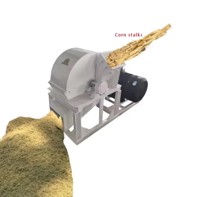 

【2026】Mini The Green Wood Crusher Mobile Wood Chipper Sawdust Machine For Horse Bedding