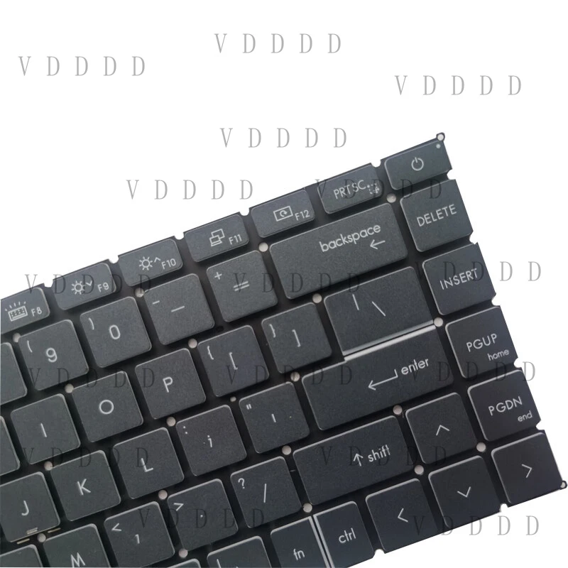 L... For MSI Summit E14 E15 MS-14C4 14C5 B15 MS-1552 16S6 US Keyboard White Backlit