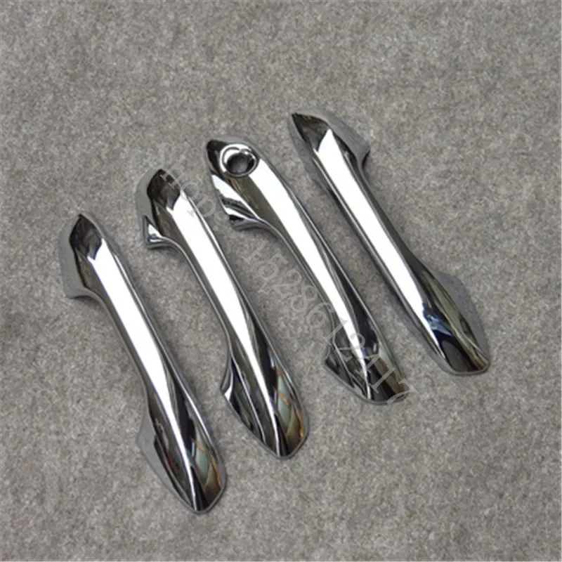 ABS Chrome car Door handle Protective covering Cover Trim for KIA K2 RIO 4 X-line  2017 2018 2019 2020-2022 car Accessories