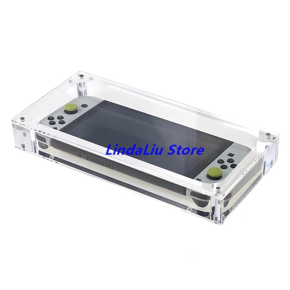 Acrylic Box Display protection Case For Nintend Switch Lite OLED Game Cassette Box High Transparent Case