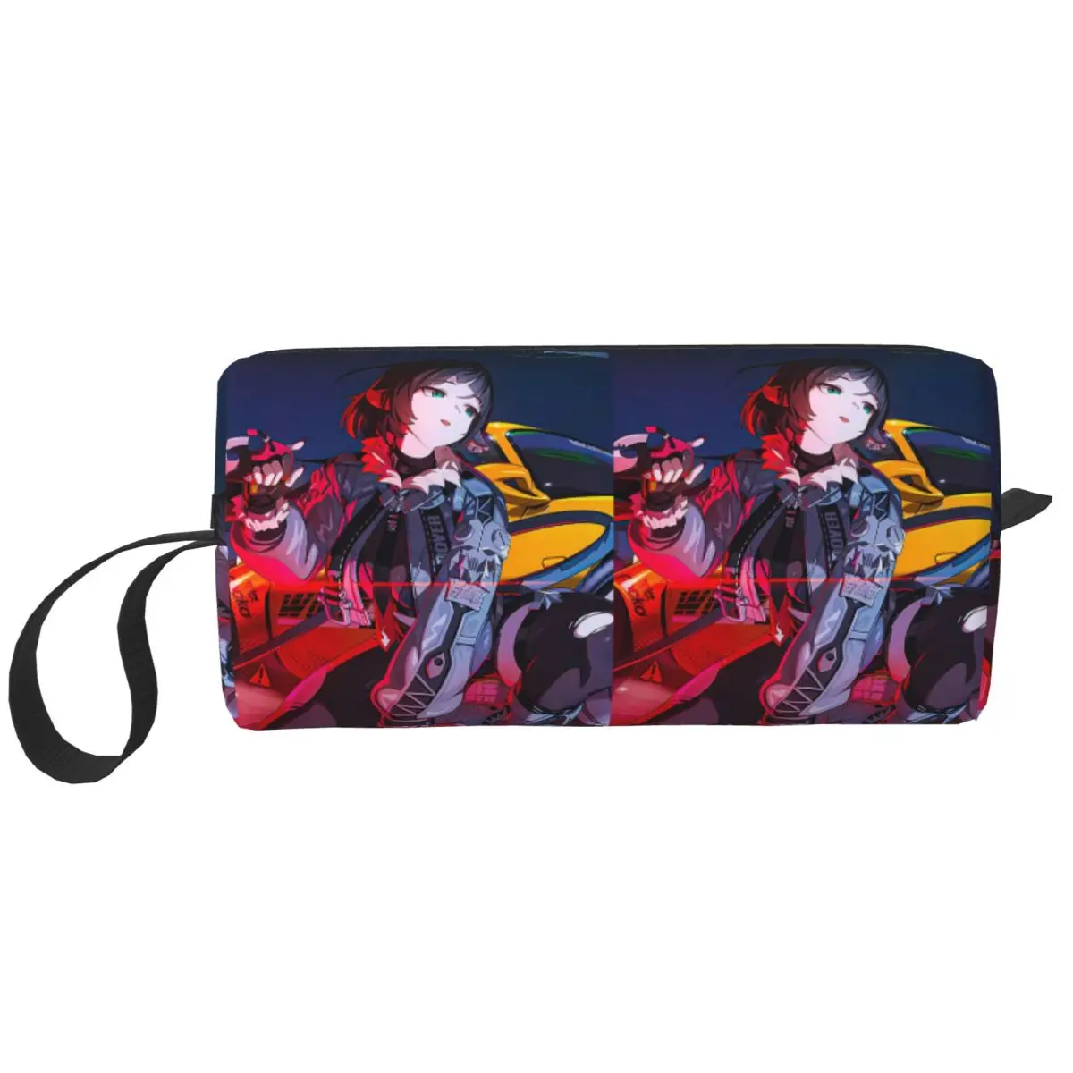 Kawaii Anime Girl Jane Doe Cartoon Federmäppchen für Kinder, Stiftbox, Bleistiftbeutel, Schreibwaren, Organizer-Tasche für Damen
