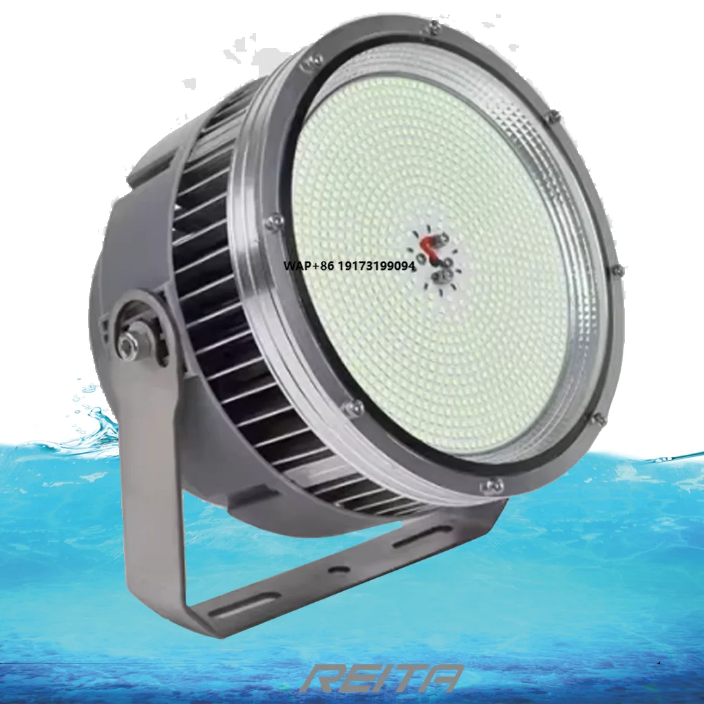 

1200W 160LM/W Underwater Light IP68 510nm for Ocean Ranch Fish Aggregation 20M Radius