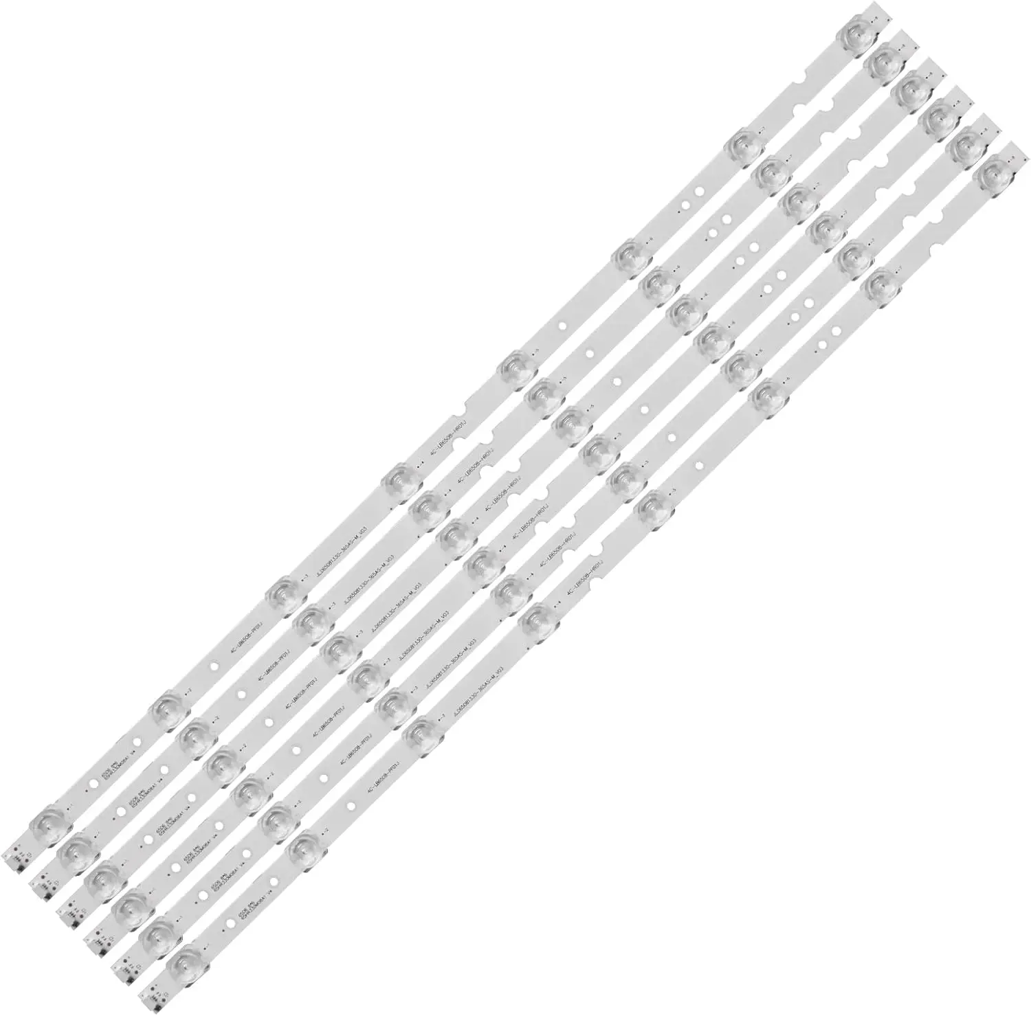 

6 pcs LED Backlight Strips Replacement Set for TCL TV 65HR330M08A1 65S421 65S425 65S423 JLD65081330-365AS-M_V03