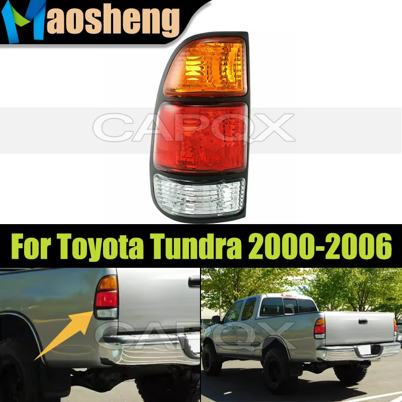 

Rear Bumper Taillight Taillamp For Toyota Tundra 2000 2001 2002 2003 2004 2005 2006 Brake Light Taillamps Tail Light
