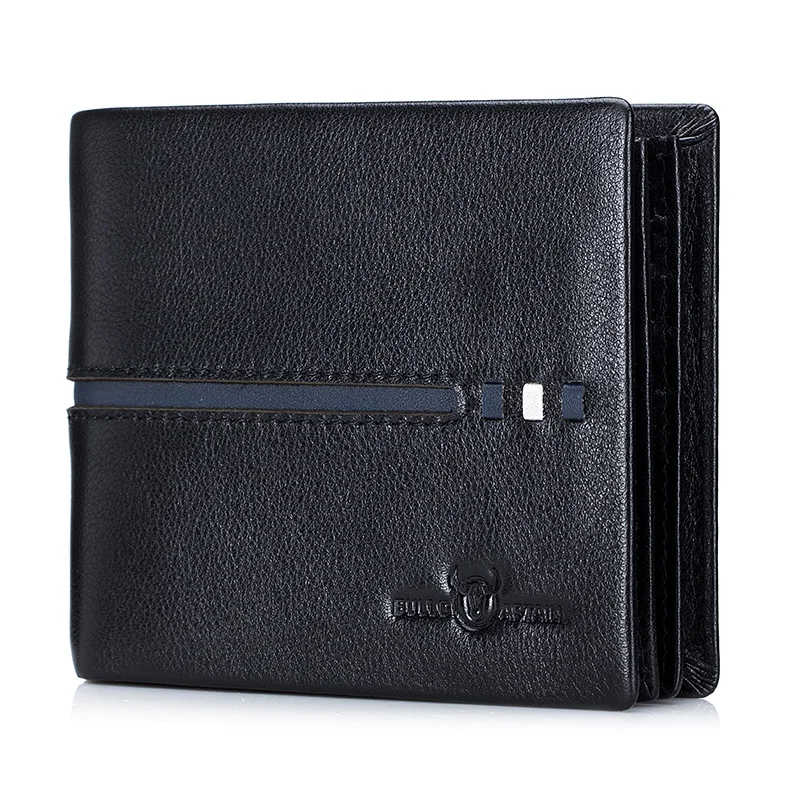 

2023 Classics Genuine Leather Wallet Business Wallet Multi-function High-capacity Storage Purse Rfid Card Package Purse Men