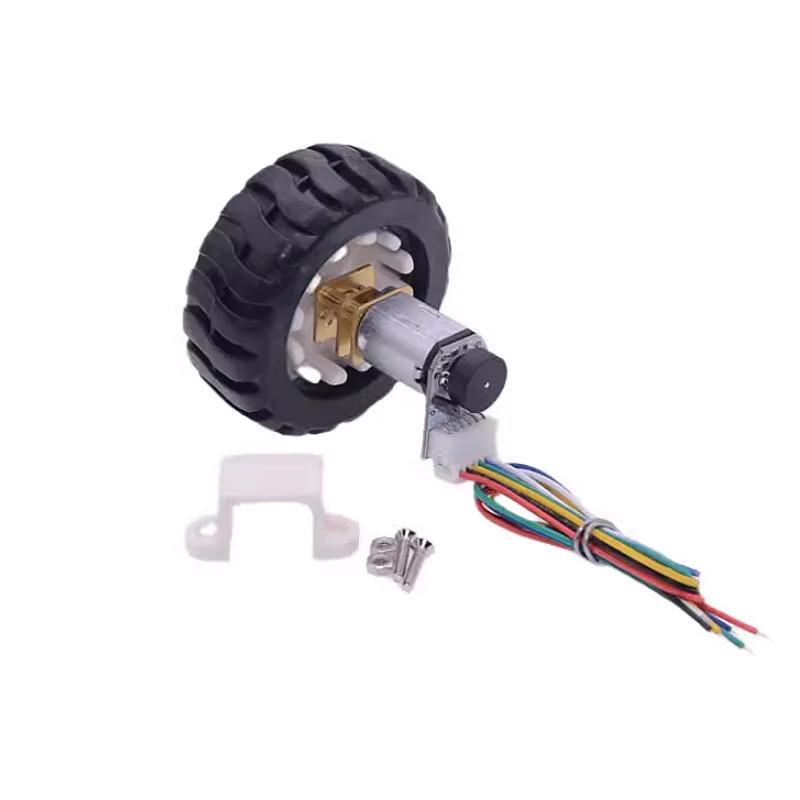 N20 Smart Car Chassis Roboter Kit Getriebe motor Halterung Räder 3 v6v12v kleiner Motor