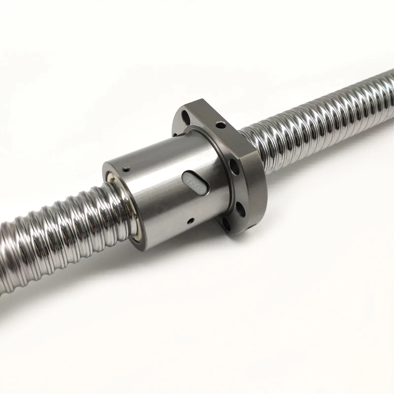 1set Left thread ball screw of left thread SFU2505 500/600/800/900/1000/1500mm with ball nut  standard end machined for BK/BF20