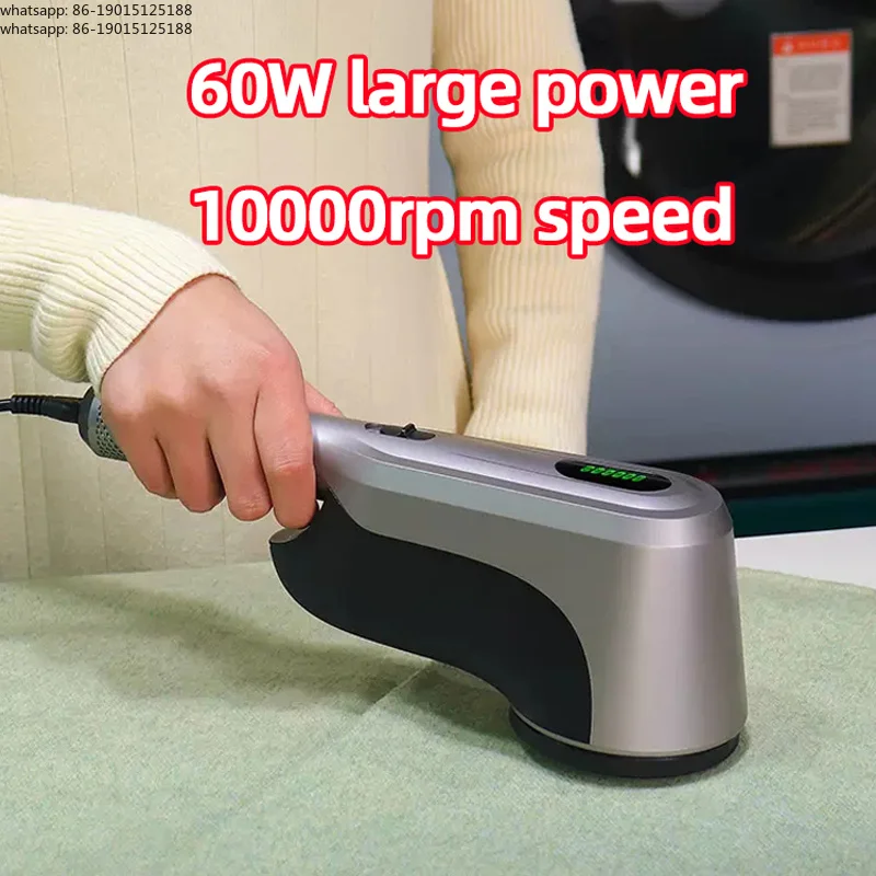 60W Commercial Lint Remover Spool Machine Professional Hairball Trimmer Clothes Electric Lint Remover Dry Cleaners Shaving Ball