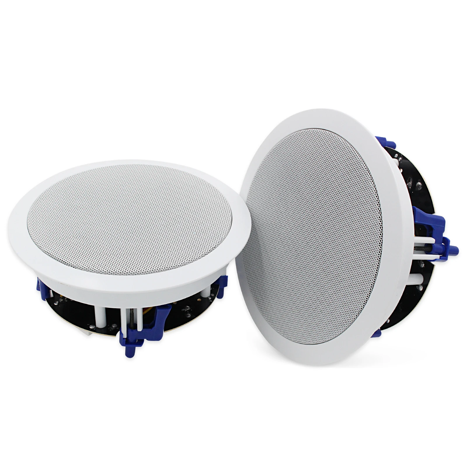 6.5 Inch 600W Ceiling Speaker Indoor Roof Loudspeaker In-Wall Stero Speaker For Office Bathroom Home Background Music