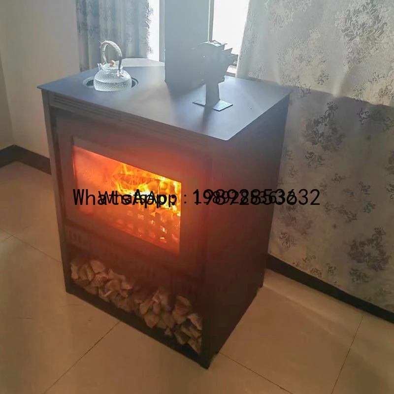 

G1 Household Carbon Steel Fireplace Wood-Burning Heater for Homestays, Villas, and Living Rooms
