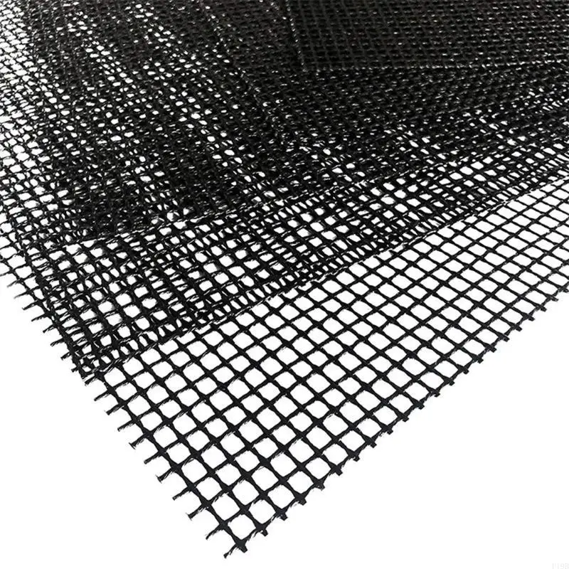 F19B Outdoor BBQ Grill Mesh Mat Non-Stick Barbecue Grilling Wire Net Sheet Liner Replacement Pads Pizza Screen Reusable Kitchen
