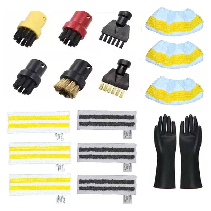 

Для Karcher SC1 SC2 SC3 SC4 SC5 SC7 часть пароочистителя, сменная насадка, щетка для швабры, набор для удаления коротких пятен-A74P