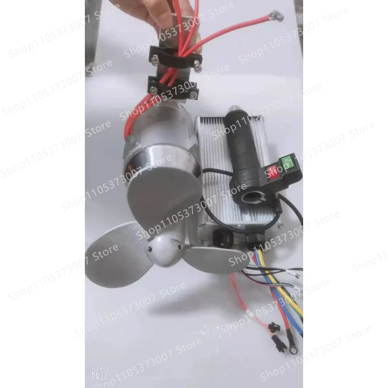 Brushless electric motor silent power saving thruster fishing boat trawling fishing thruster