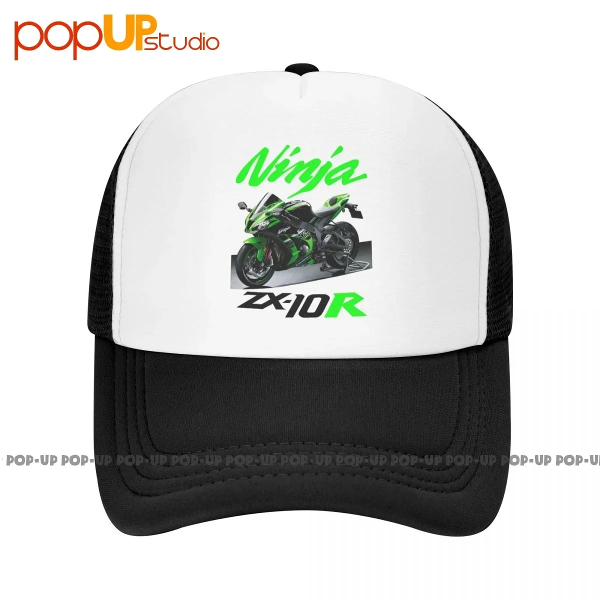 

Wsbk Ninja Zx 10R & Zx 10Rr Baseball Cap Trucker Hats Breathable Sunscreen Hipster Best Seller Top