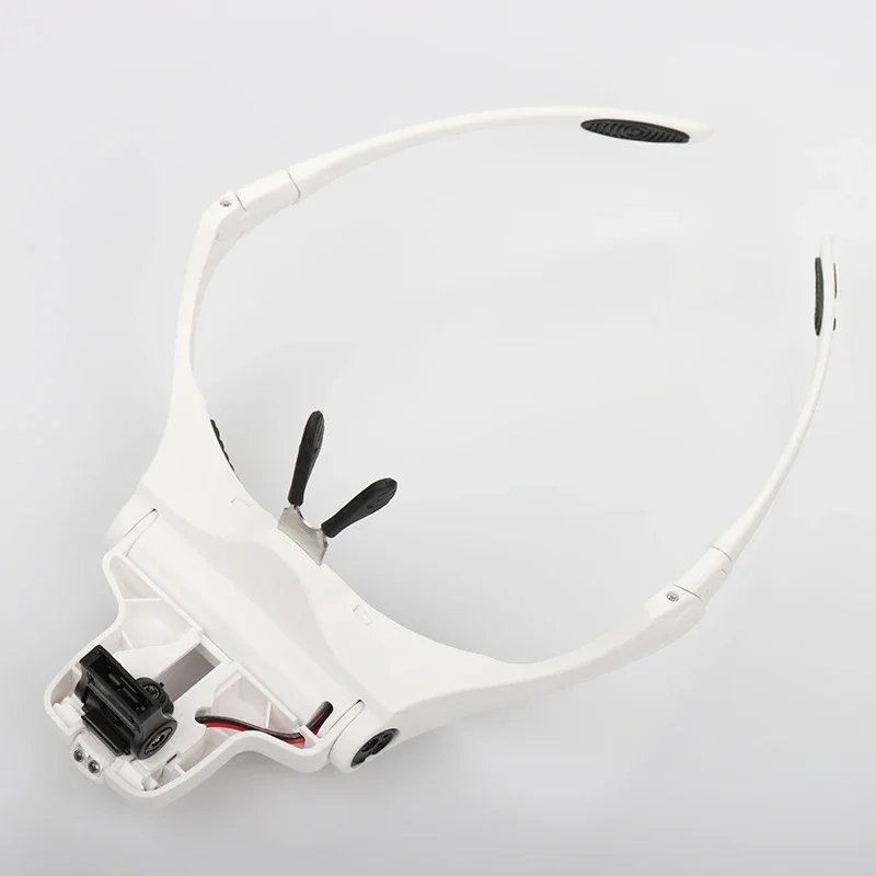 แว่นขยาย 5 เท่า พร้อมไฟ LED แบบคาดศีรษะ สำหรับต่อขนตาปลอม อุปกรณ์ต่อขนตา เครื่องมือแต่งหน้า