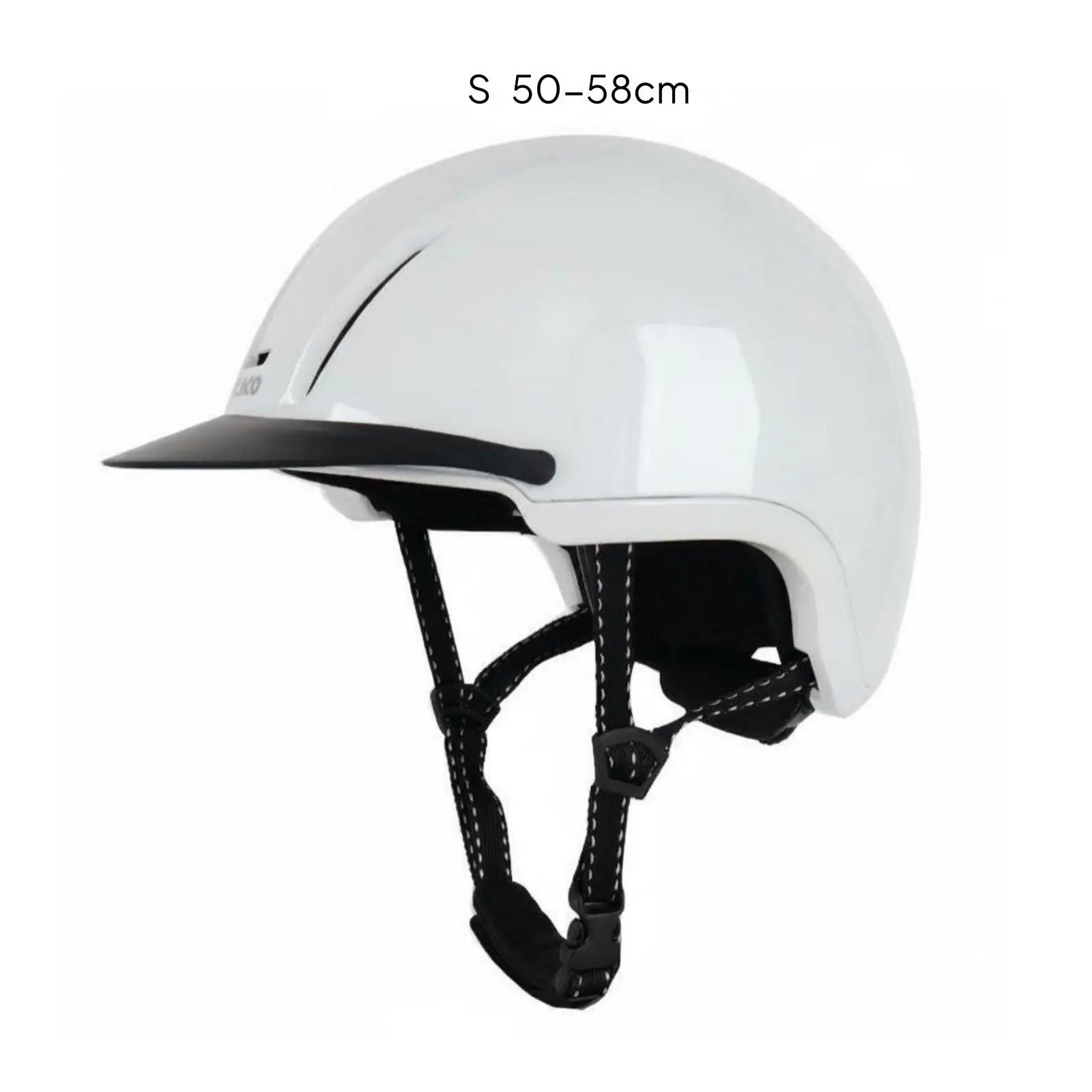 Safety Riding Hat for Horse Training Deep Shell Silhouette with Vents for Adult Kid Equestrian Use