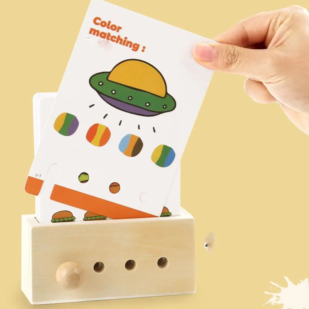 Jeu de déverrouillage logique Montessori, jeu assorti, clé logique 3D, formation à la réflexion, Intelligence, clé éducative précoce, Puzzle de réflexion