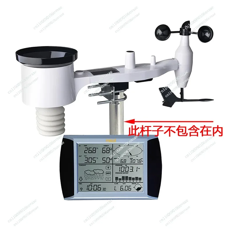 

Wireless weather station 1080 Wireless transmission, data storage, temperature, humidity, wind speed, wind direction, rainfall