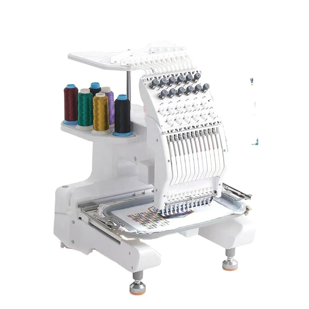 Original brand newDT-MI·NI1201 Single Head 12 Needles Computerized Embroidery Mini Sewing Machine Household Price