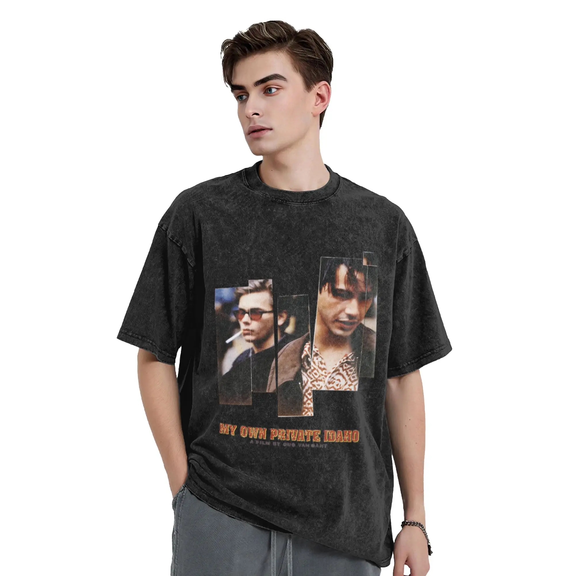 my own private idaho Classic Trendy A Vintage Oversized Cotton Unisex T-Shirts