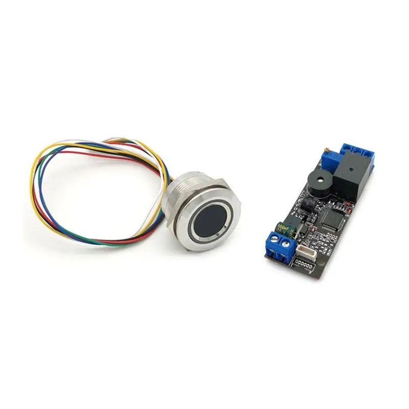 AC57-KL202+R503 Fingerprint Controller Kit DC12V Low Power Consumption Fingerprint Control Board Fingerprint Module