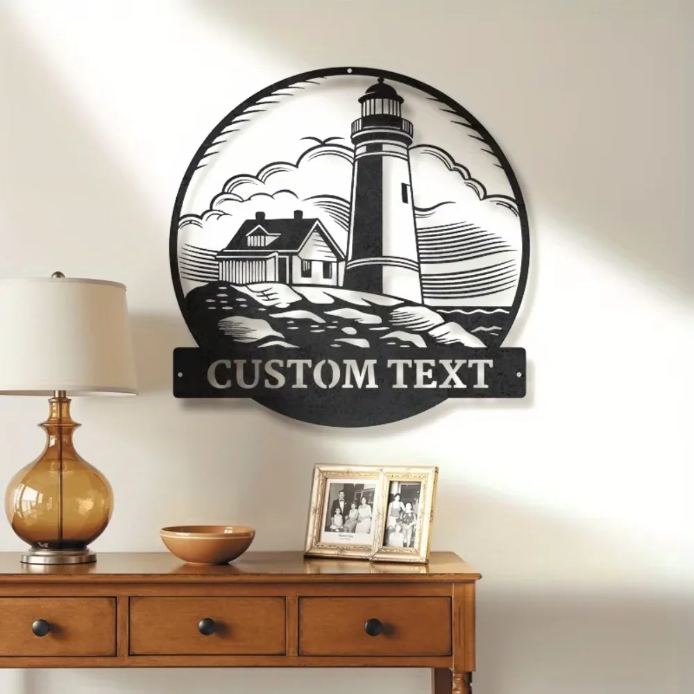 

Custom Ironwork-Custom Metal Sign Personalized Maritime Wall Art Ideal For Home & Beach House, Rustic, Durable, Indoor/Outdoor,