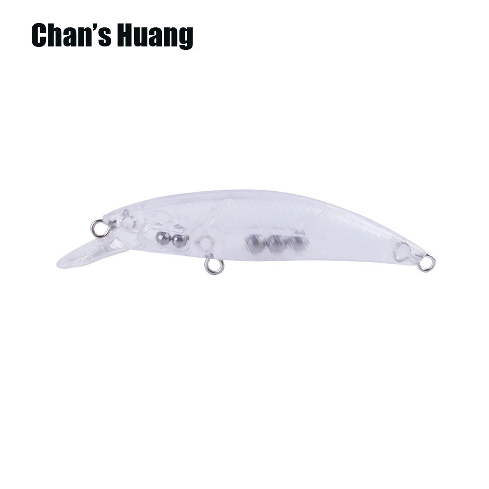 

Chan's Huang 20 шт. высокое качество неокрашенные жесткие приманки 7 см 3,2 г тонущий воблер погремушки для рыбалки искусственные заготовки снасти для окуня