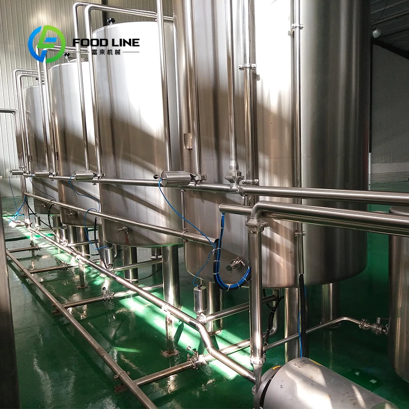 Customized size  Cip milk cleaning system milk tank truck Cip system extraction plant