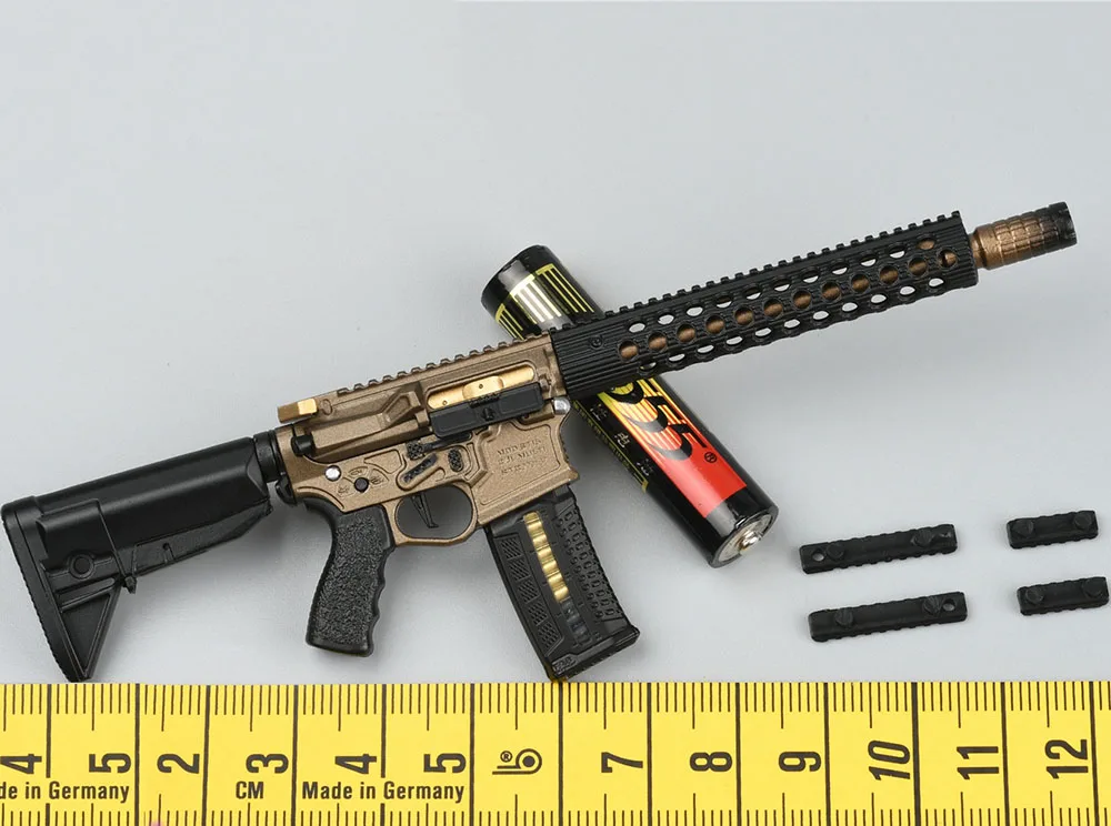 Big Sale 1/6 EASY&SIMPLE ES 06031 Main Weapon AR Version E PVC Material Clips Not Real For Fans Collect 12” Doll Figure DIY