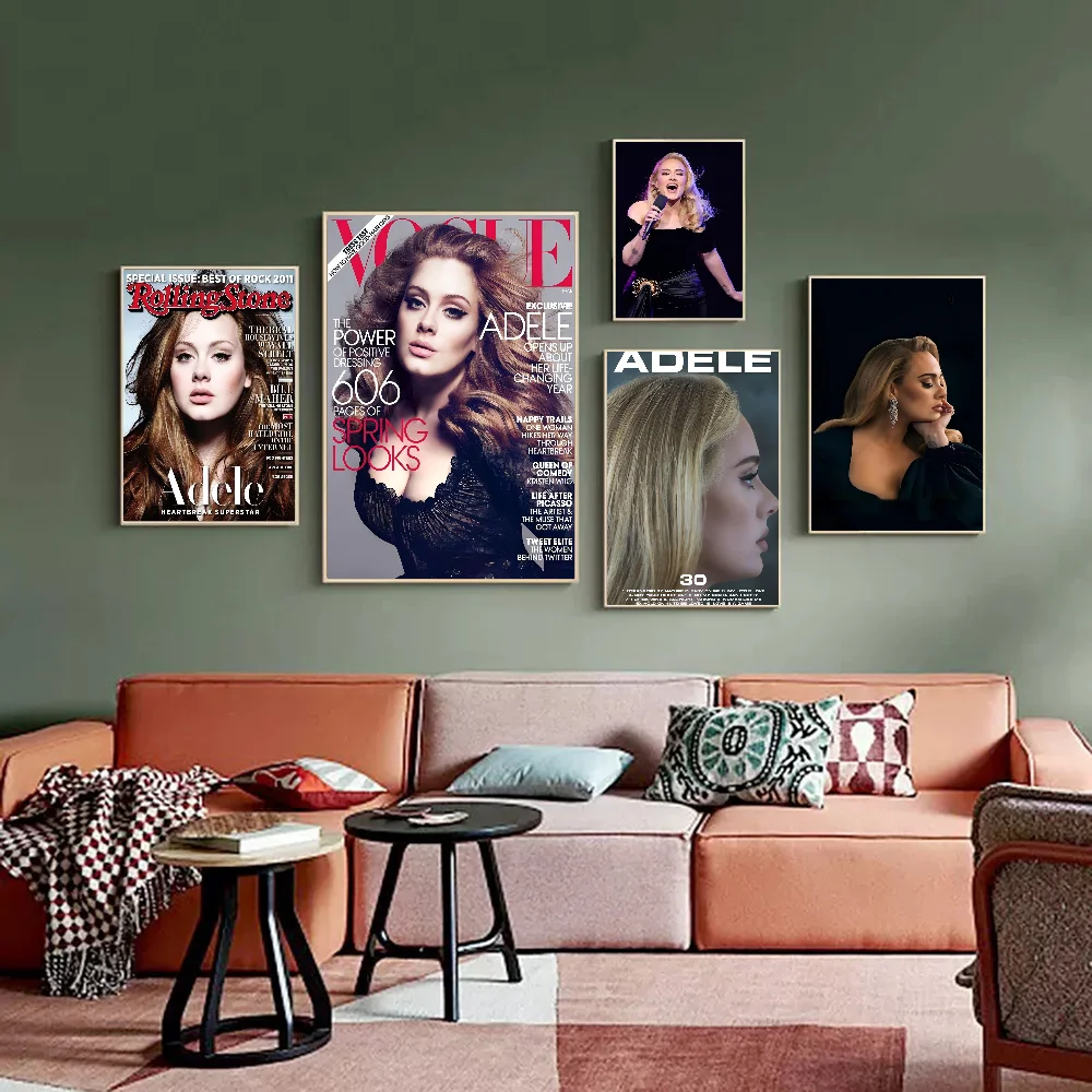 

Babaite Singer Adele Classic Movie Posters HD Quality Poster Wall Art Painting Study Nordic Home Decor