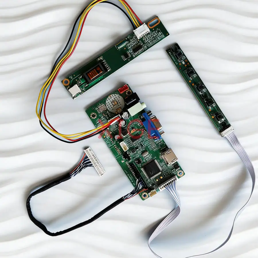 

For QD15TL01 QD15TL03 QD15TL02 QD15TL04 LCD Display Drive Controller Board Kit DIY 1280x800 30 Pin LVDS VGA+HDMI 1280*800 1-CCFL
