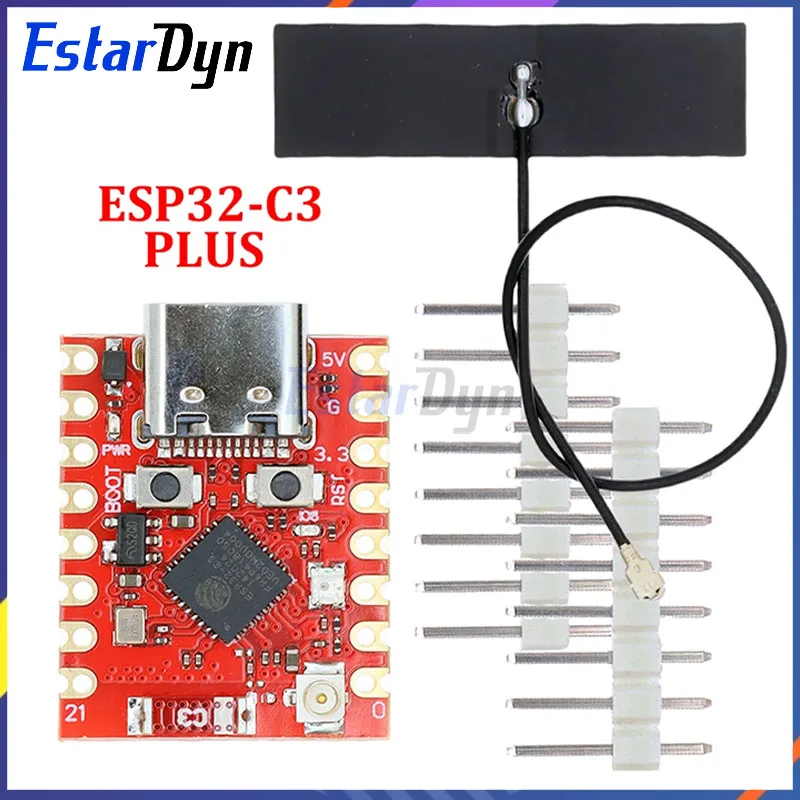 Estardyn ESP32-C3 SuperMini Plus Development Board WiFi Bluetooth ESP32 C3 Super mini V2.0 Red Board