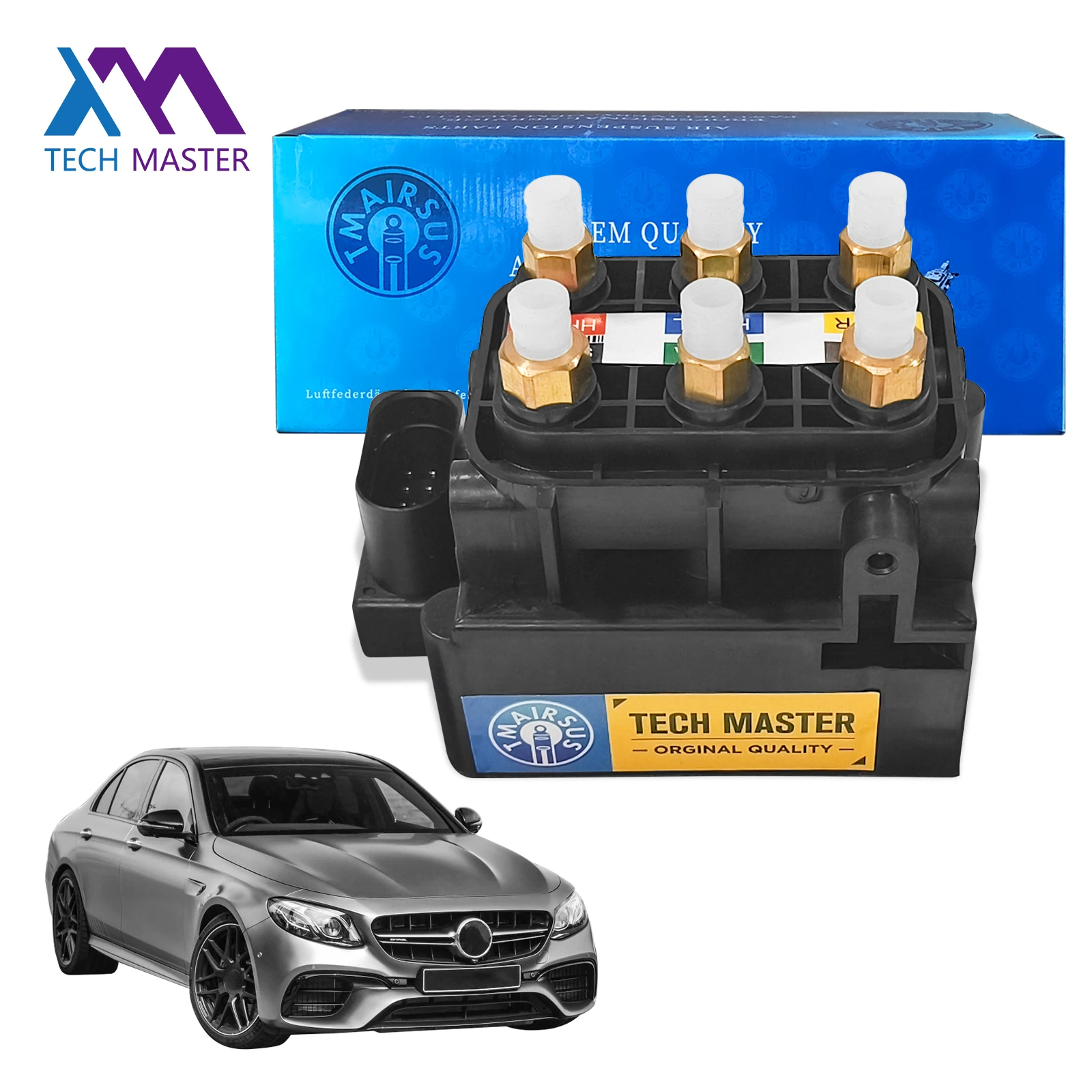 0993200200 0993200258 New Air Compressor Valve Block Control Unit Air Suspension Pump Solenoid Valve Block For W213 W253 C238