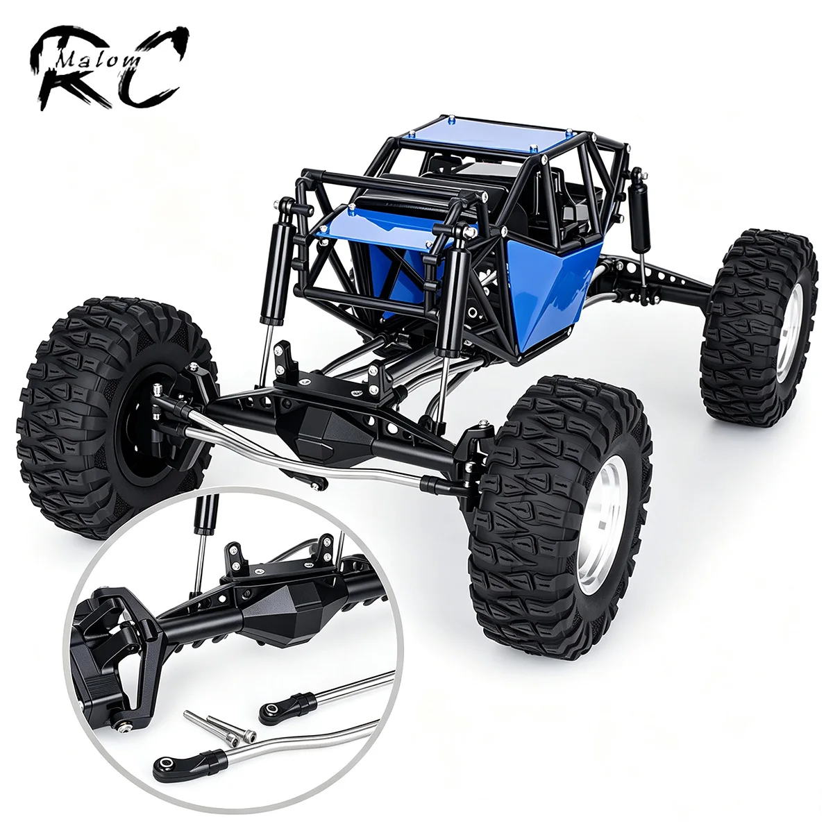 Front Rear Plastic Portal Axle Set for Axial Capra 1/10 Crawler – UTB Currie F9 1.9 Trail Buggy Upgrade