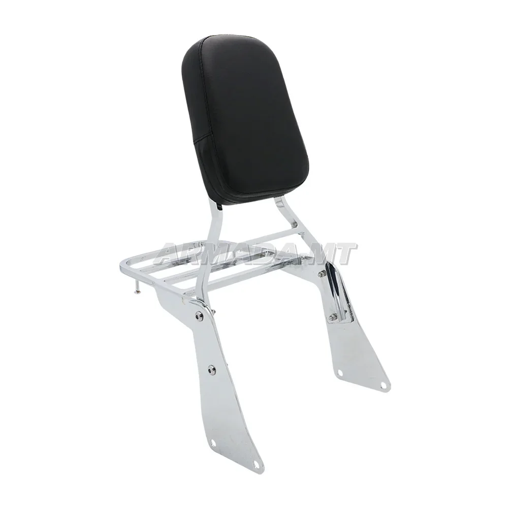 For Kawasaki Vulcan VN1500 VN 1500 Classic 1986-2013 Motorcycle Accessories Passenger Backrest Sissy Bar Luggage Rack Pad