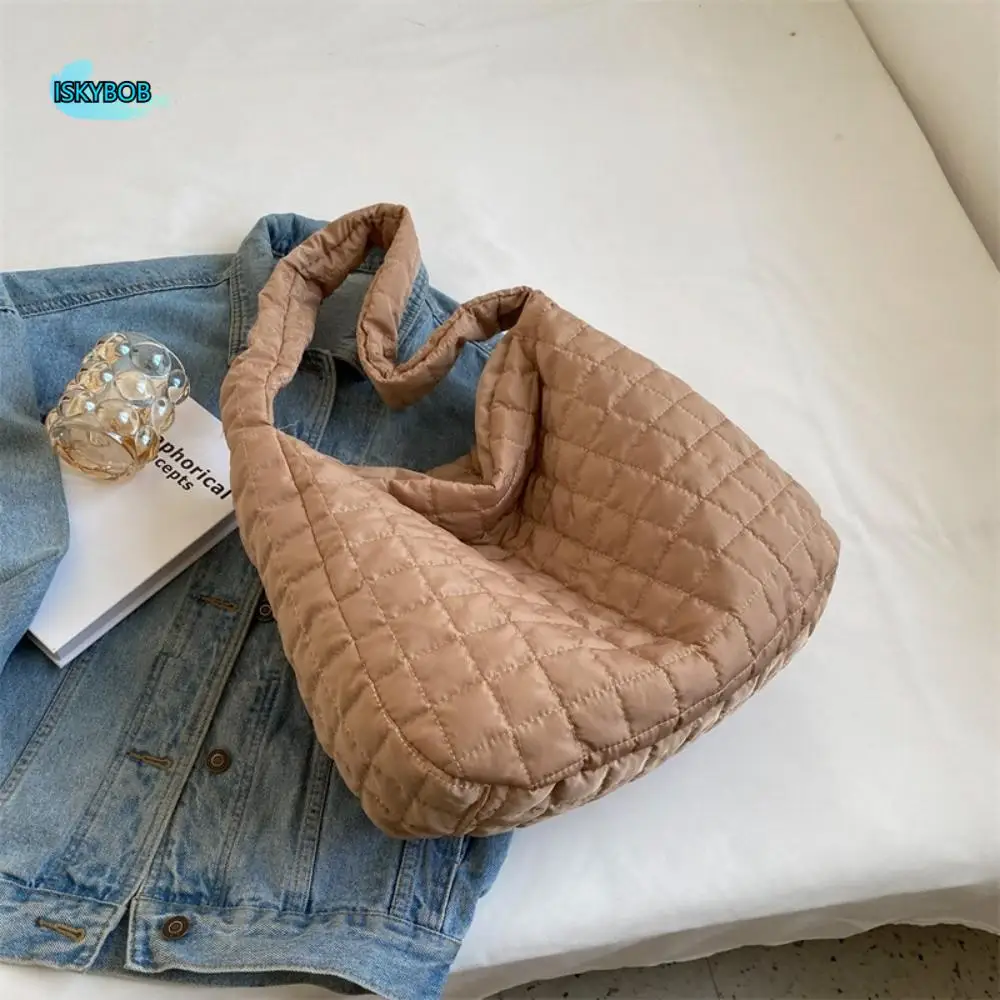 

Повседневная нейлоновая сумка-тоут с облаком в корейском стиле Ins, большая вместительная сумка через плечо с облаком, индивидуальная портативная сумка-облако, уличная одежда