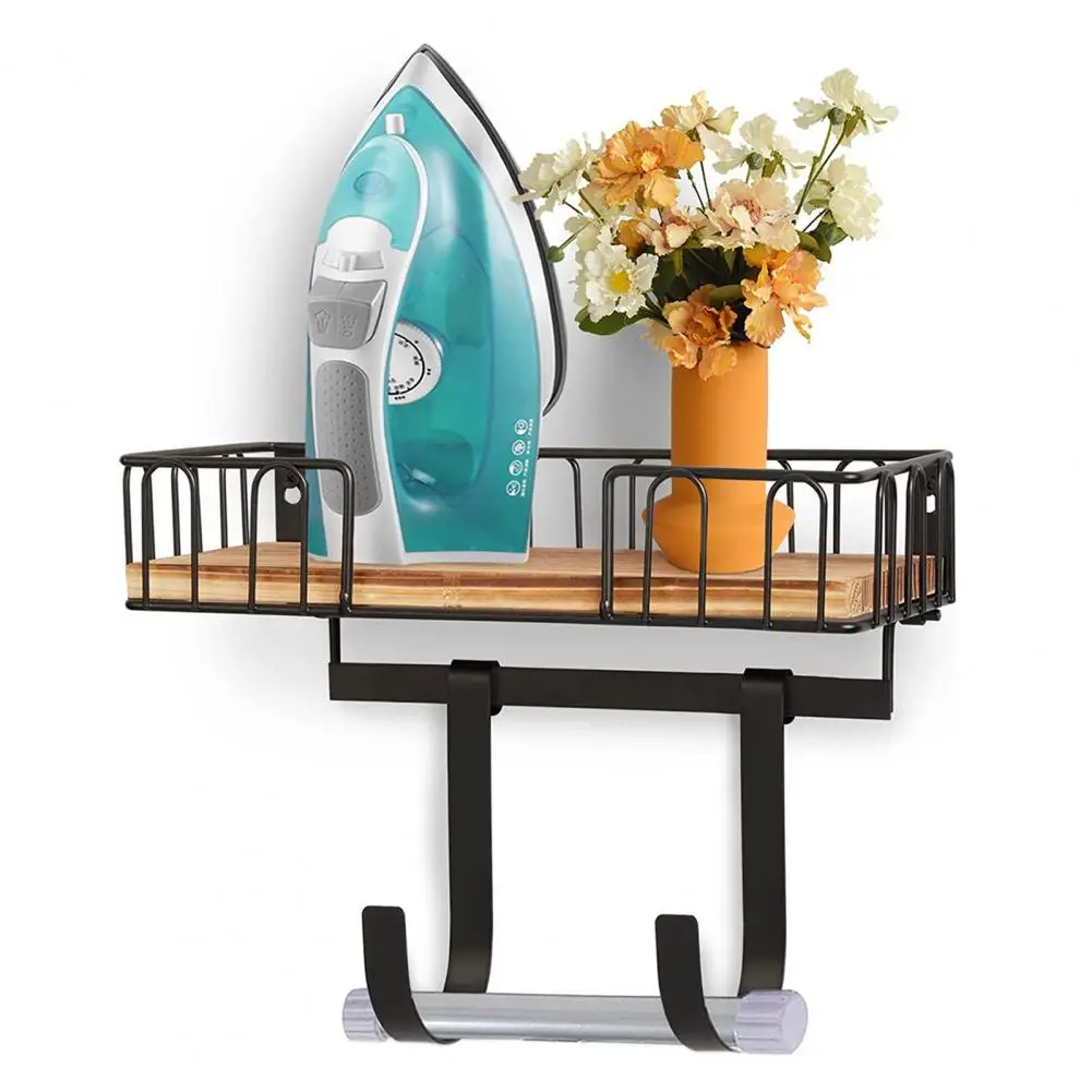 Space-saving Laundry Room Storage Rack Stylish Laundry Room Organizer Ironing Board Hanger Storage Rack for Laundry for Ironing