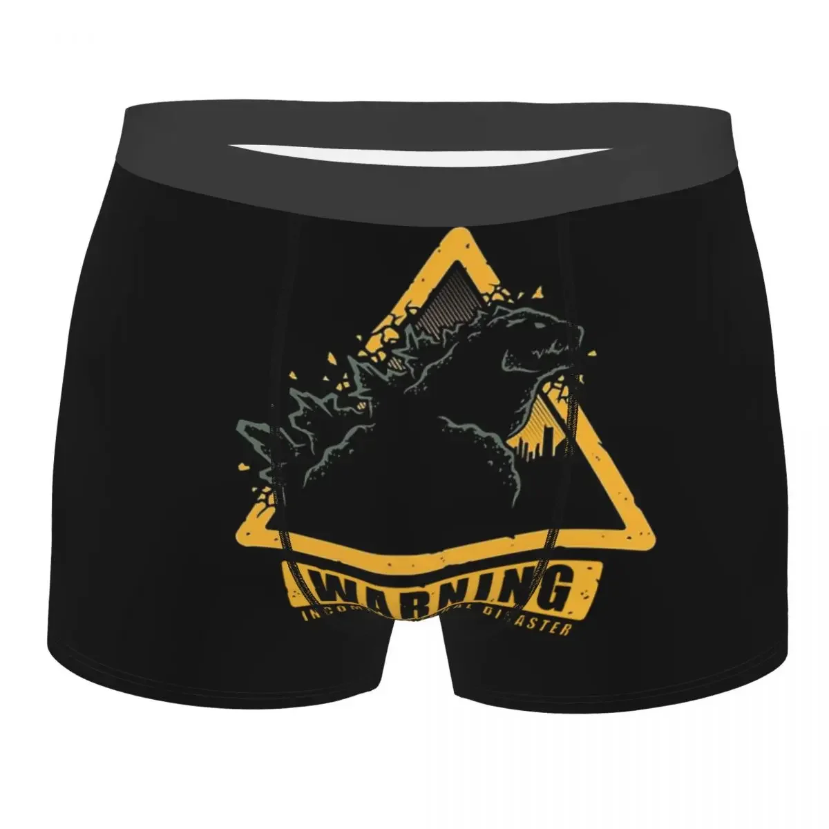 Incoming Natural Disaster Men Boxer Briefs Underpants Dinosaur Dinosaurs Highly Breathable High Quality Sexy Shorts Gift Idea