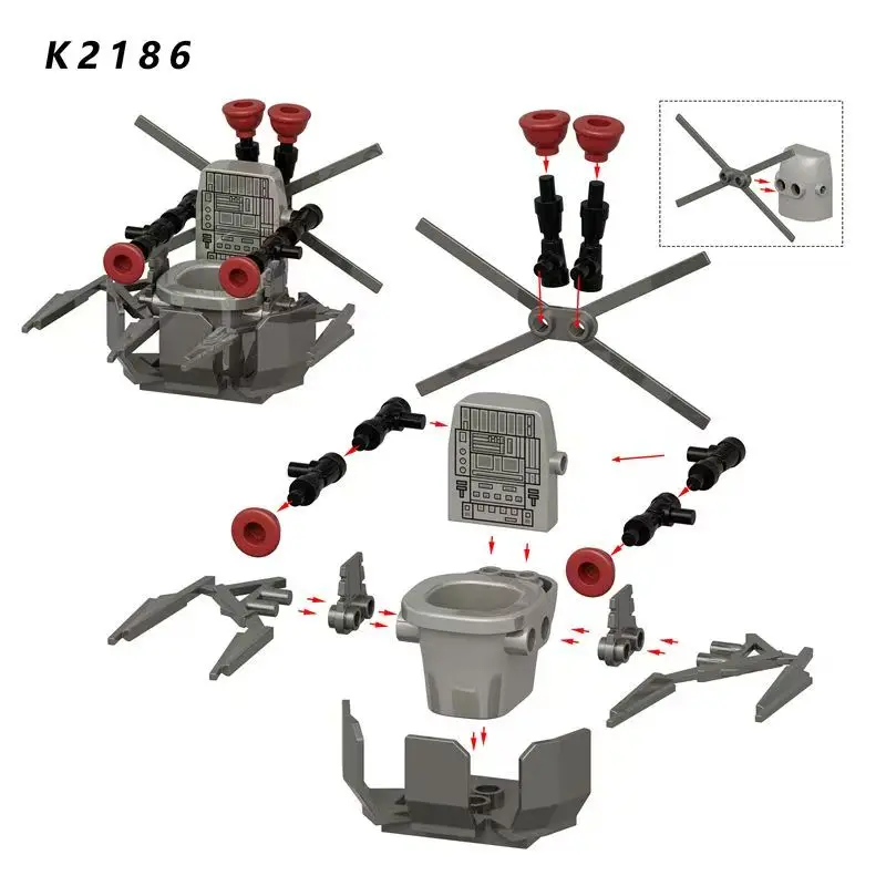 2026 Neue Skibidi Toiletten-Mann-Figuren Bausteine TV-Mann Titan Kameramann Speakerman Puzzle-Steine Actionfiguren Modell Spielzeug Geburtstagsgeschenk – Detail 9